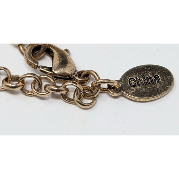 Linea Louis Dell'Olio Gold Tone Colorful Beads Long Necklace Dangle Earrings Set - Picture 10 of 13